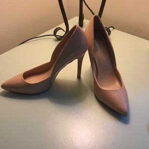 Tan pumps